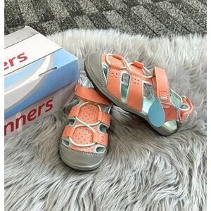 See Kai Run Kenai Closed Toe Sandal Coral Size 12 New In Box‎ Washable Footwear